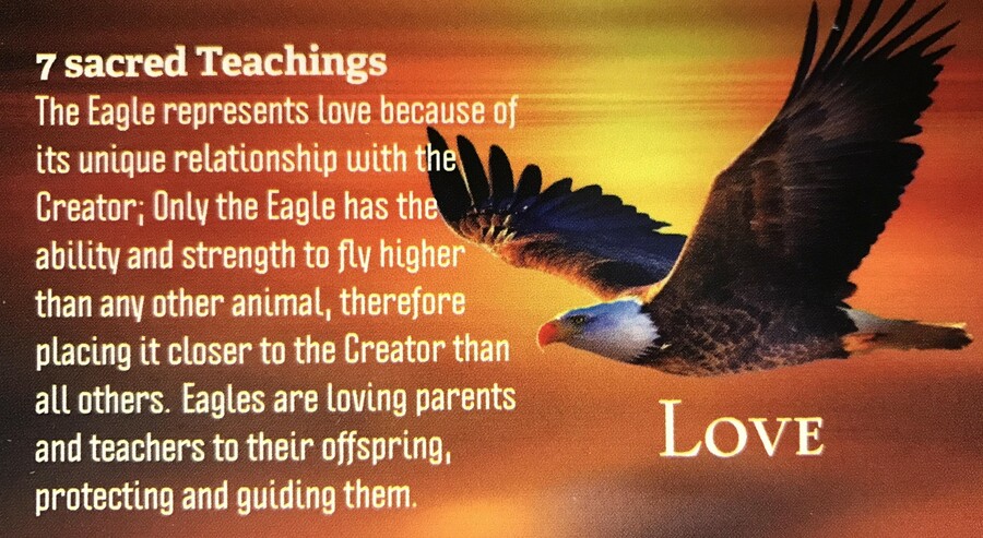 Love Eagle - Sacred Teachings poster
